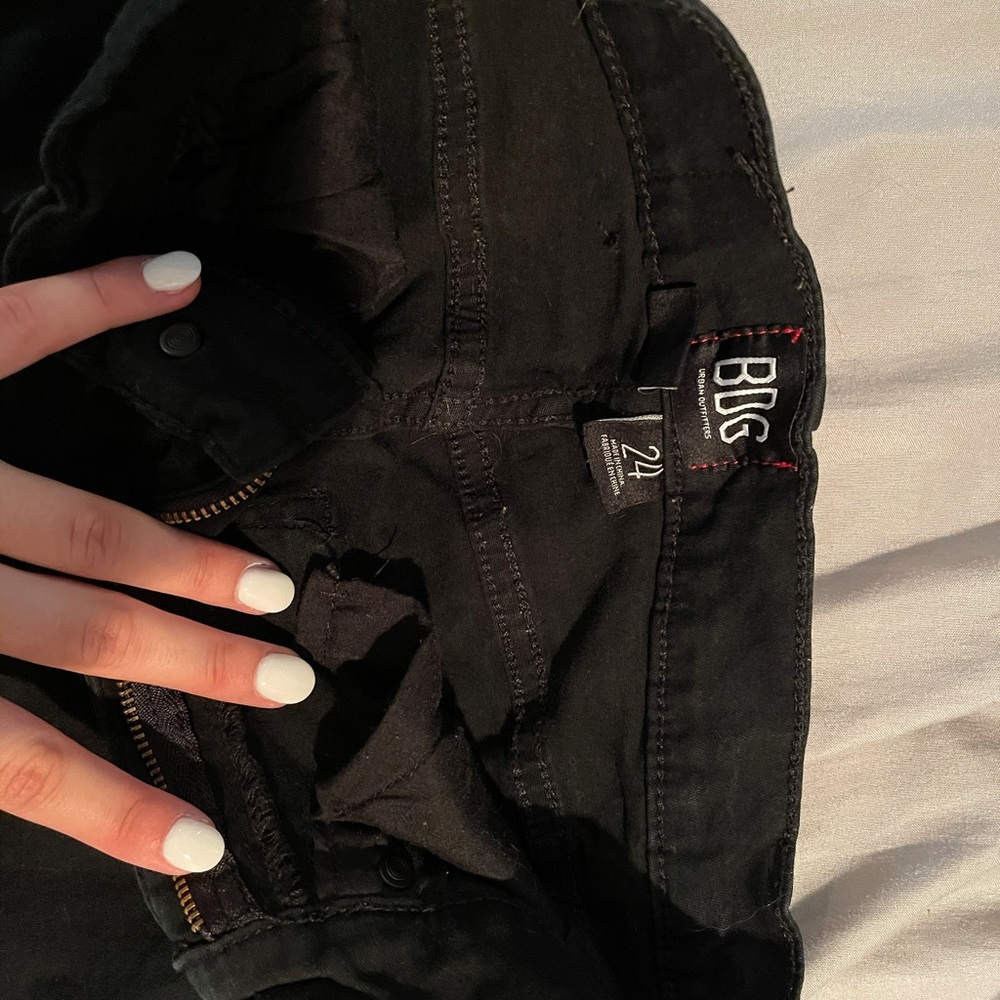 BDG high rise black skinny jeans